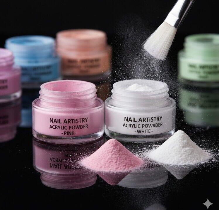 Pink & White Powder